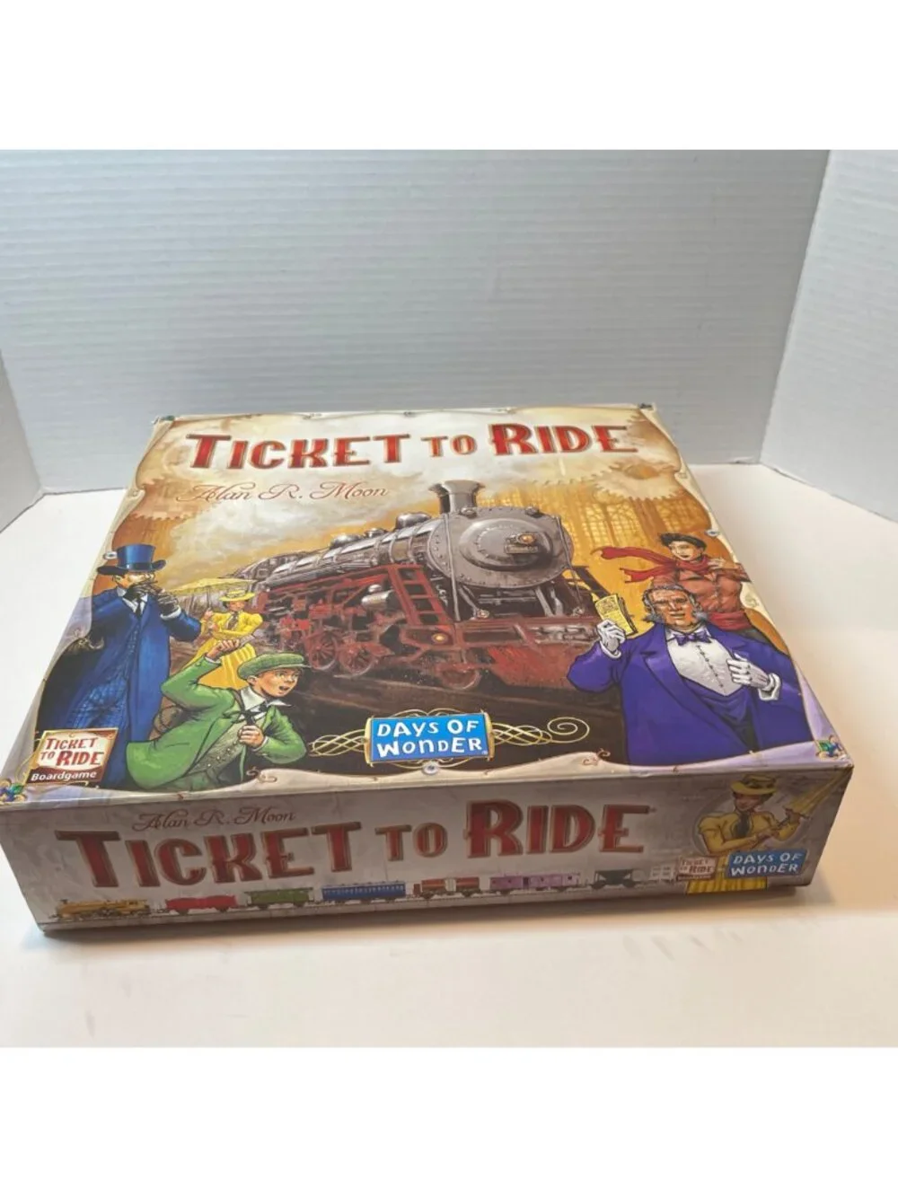 Ticket To Ride Board Game By Days Of Wonder Alan R. Moon Strategy Adventure